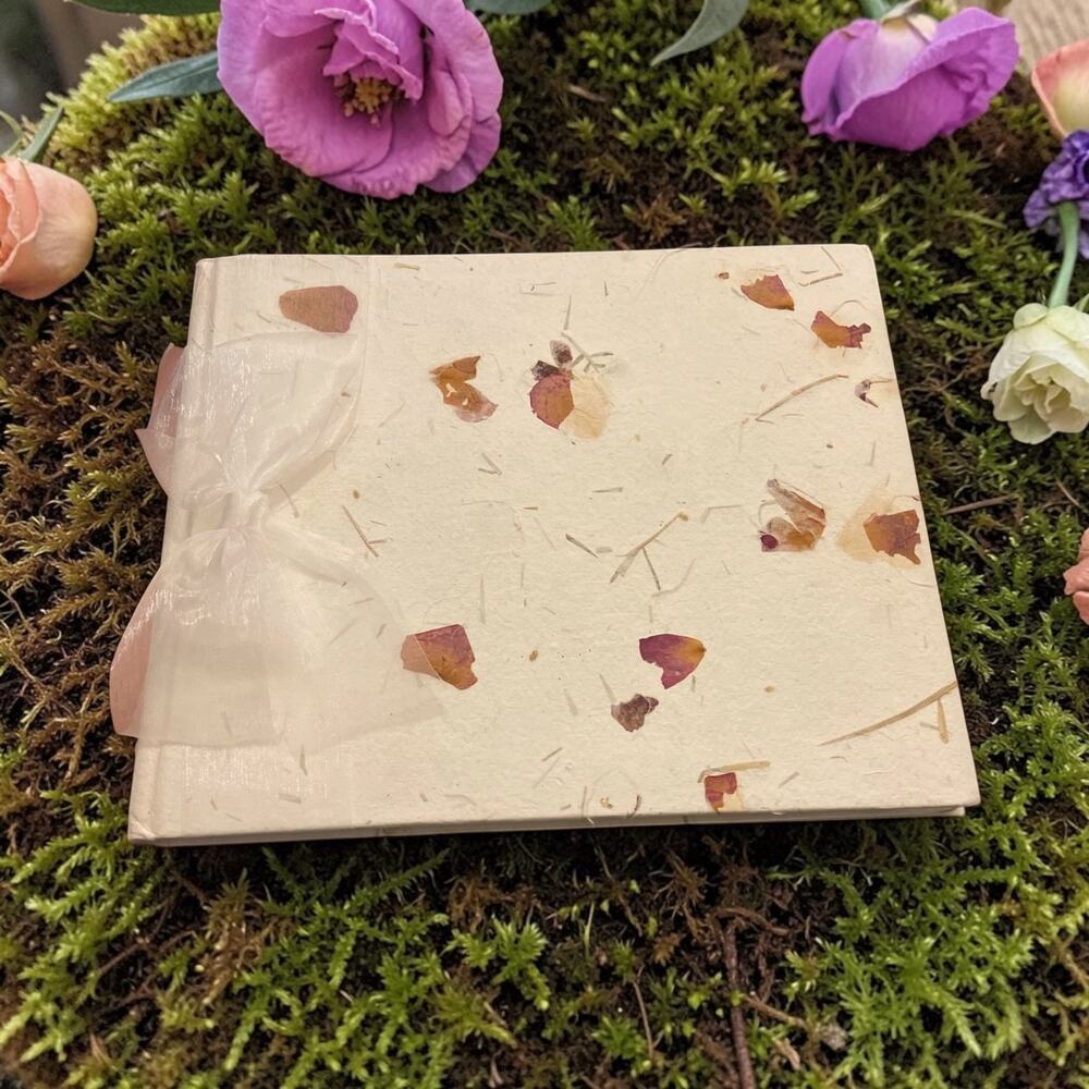 New Guest Book Hand made Paper Cover Wedding Funeral Engagement Graduation